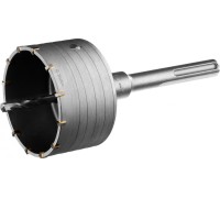Коронка буровая ЗУБР ПРОФЕССИОНАЛ по бетону с державкой sds-max, 100 мм 2918-100