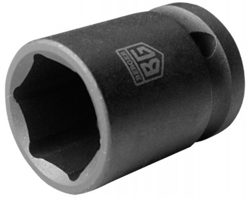 Ударная головка 6-гранная 11 мм с посадкой 1/2" BERGER BG2115