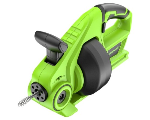 Машина барабанная для прочистки трубопроводов GREENWORKS G24DA аккумуляторная 24v, без акб и зу [3707307]