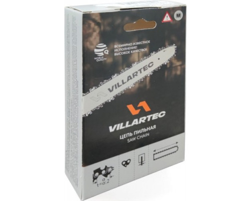 Цепь для пилы VILLARTEC 90PM, 27 звеньев, 3/8", 1,1 мм