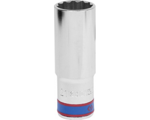 Головка двенадцатигранная 21 мм, 1/2", KING TONY 423021M