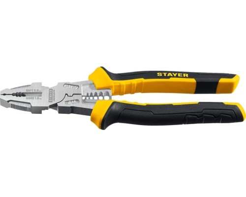 Плоскогубцы STAYER HERCULES 8-в-1, 200 мм [22031]