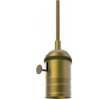 Светильник декоративный GAUSS PL042 подвесной decor бронзовый e27, 1 м