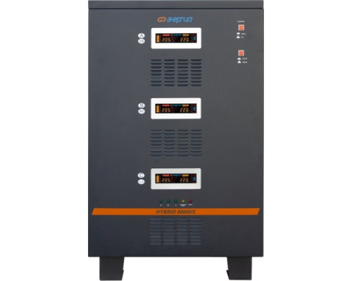 Стабилизатор напряжения трехфазный ЭНЕРГИЯ Hybrid-II 60000/3