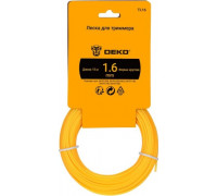 Леска триммерная DEKO TL16 круг 1.6мм 065-1057