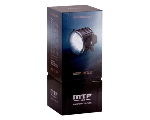 Фары противотуманные MTF LIGHT серия CRYSTALED в ПТФ ун. кроншт. 12-2 28вт, 5500к, 2000лм, 2шт. FL28W