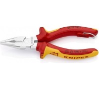 Плоскогубцы диэлектрические KNIPEX 0826145TBK 145 мм комбинированные, остроконечные KN-0826145TBK