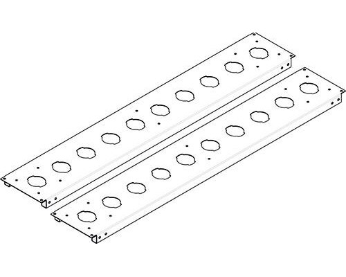 Комплект полок ПРАКТИК AMH TC SK 40 2 штуки [S30699022602]