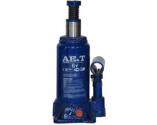 Домкрат бутылочный AE&T 6т Т20206 [T20206]