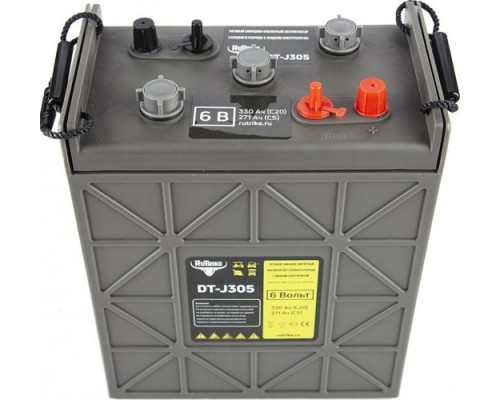 Аккумулятор RUTRIKE WET 6V215A/H C3 тяговый DT-J305 (J305H-AC) [024200]