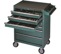Тележка инструментальная JONNESWAY C-7DW146 7-ми полочная с инструментом в ложементах, 146 пре 048480