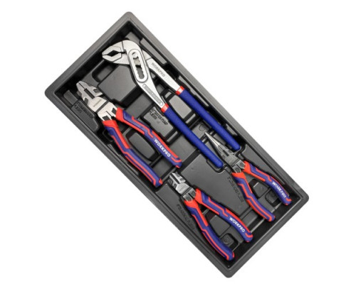 Тележка инструментальная WORKPRO WP285002A, 7 ящиков с 12 ложементами