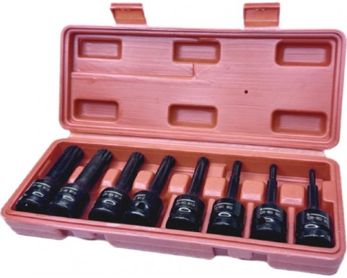 Набор ударных головок 1/2" STANKO CS122489 XZN, 8 предметов