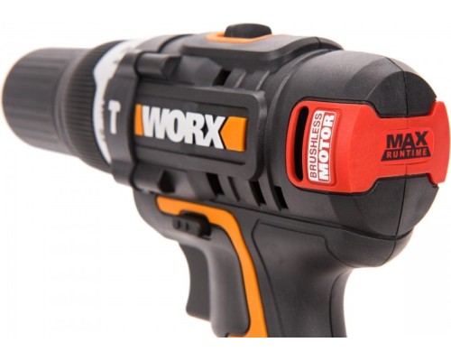 Дрель-шуруповерт аккумуляторная WORX WX367.3 ударная, бесщеточная