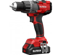 Дрель-шуруповерт аккумуляторная ELITECH ДА 21УБЛ2 (E2201.048.01) 205682