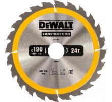 Пильный диск универсальный DeWALT 190х24тх30 мм Construction DT1944-QZ [DT1944-QZ]