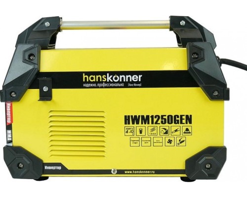 Сварочный инвертор HANSKONNER HWM1250GEN работа от генератора