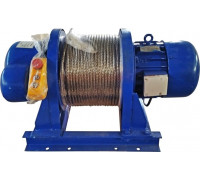 Лебедка электрическая TOR KDJ 1,5 т, 380V, канат 100 м 1004485