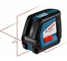 Лазерный уровень BOSCH GLL 2-50 [0601063108] 3х1,5В AA, чехол, подставка, держатель, вкладыш, L-BOXX