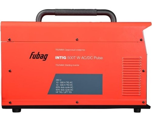 Сварочный инвертор FUBAG INTIG 500 T W AC/DC PULSE (31457) + горелка fb tig 18 5p 4m (38463) + модуль [31457.1]