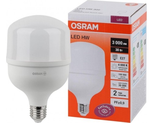 Лампа светодиодная OSRAM LED HW 30w/840 230v e27 [4058075576773]