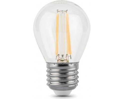 Лампа светодиодная GAUSS Шар filament шар 5w 420lm 2700к е27 диммируемая led [105802105-D]