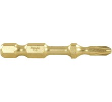 Бита для заворачивания MAKITA B-62365 Impact Gold Slim PZ2, 50 мм, E-form (MZ), 2 шт.