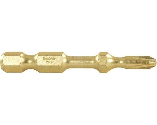 Бита для заворачивания MAKITA B-62365 Impact Gold Slim PZ2, 50 мм, E-form (MZ), 2 шт.