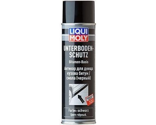 Антикор для днища кузова битум/смола (черный) LIQUI-MOLY Unterboden-Schutz Bitumen schwarz 0,5л 8056 [8056]