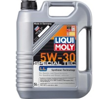 Масло моторное LIQUI MOLY SAE  5W30 Special Tec LL   5 л 8055/2448 синтетическое [8055/2448]