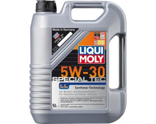 Масло моторное LIQUI-MOLY SAE 5W30 Special Tec LL 5 л 8055 синтетическое [8055]