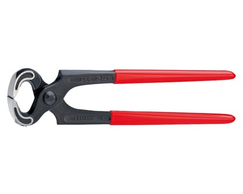 Кусачки KNIPEX KN-5001160SB торцевые плотницкие, 160 мм, обливные ручки