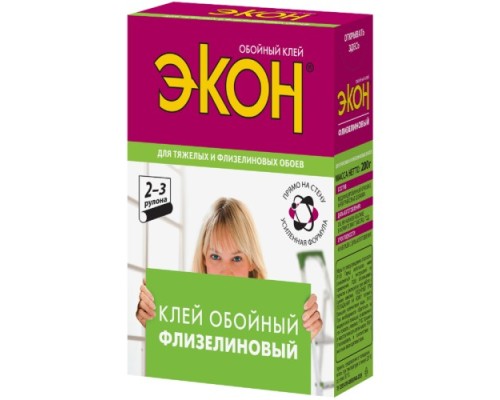 Клей обойный ЭКОН Флизелиновый (200 г) 2077903 [тов-168235]