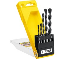 Набор сверл по бетону STAYER PROFESSIONAL ударные 5шт (4, 5, 6, 8, 10мм) 2915-H5
