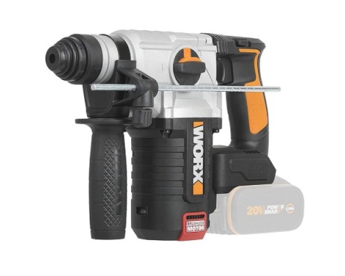 Перфоратор аккумуляторный Worx WX380 бесщеточный 20В, 4Ач x2, ЗУ 2А, кейс