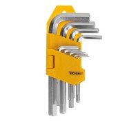 Набор ключей шестигранных Kranz KR-12-5215 HEX 1,5-10 мм, CrV, 9 шт.