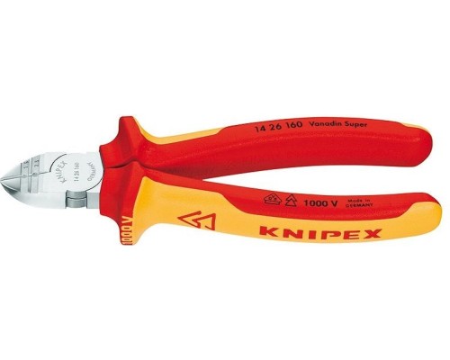 Бокорезы для удаления изоляции диэлектрические KNIPEX 1426160 1000 V, 160 мм [KN-1426160]