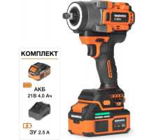 Гайковерт аккумуляторный DAEWOO DAX 6021Li SET ударный