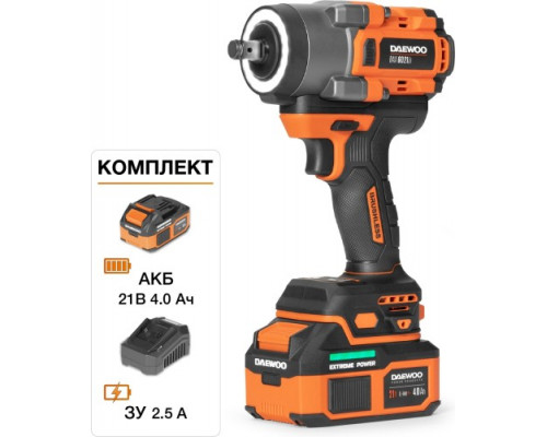 Гайковерт аккумуляторный DAEWOO DAX 6021Li SET ударный купить с доставкой и официальной гарантией