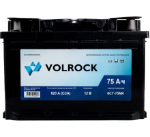 Аккумулятор VOLROCK 6СТ-75NR (О.П.) 620А (276х175х190) 4673770940027