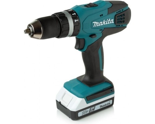 Аккумуляторный шуруповерт MAKITA HP 457 DWE ударный [HP457DWE]
