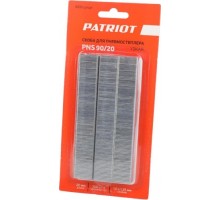 Скобы PATRIOT PNS 90/20 для пневмостеплера ASG 210R тип (18GA) 1000 шт. [830902153]