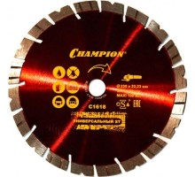 Алмазный диск универсальный CHAMPION Fast Gripper Standart 230 (кирпич, тротуарная плитка) C1618