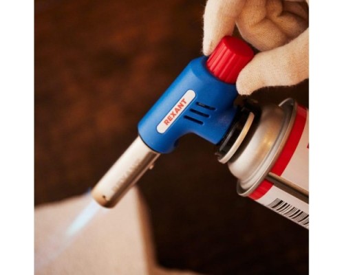 Газовая горелка REXANT GT-19 с пьезоподжигом [12-0019]