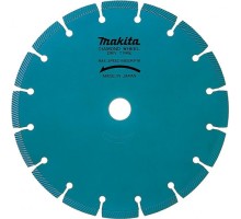 Алмазный диск для резки бетона MAKITA A-80438 сегментированный 125х22,23 (для штроборезов)