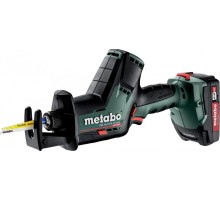 Пила сабельная аккумуляторная METABO SSE 18 LTX BL Compact 2х2,0 Ач [602366500]