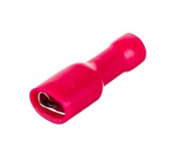 Клемма плоская REXANT 08-0611 ( уп 100 шт ) изолированная РППи-м 1.5-(4.8)/РпИмп 1,25-5-0,8 08-0611