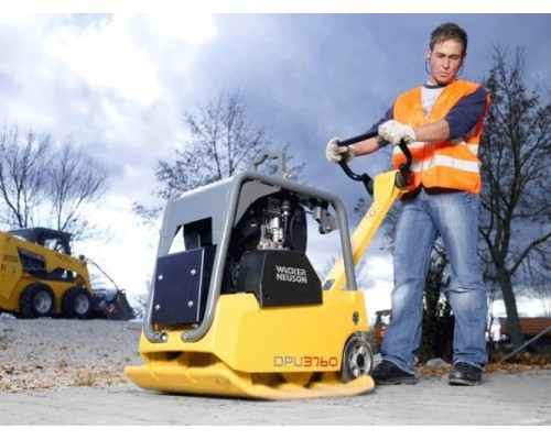 Виброплита WACKER NEUSON DPU 3760H дизельный двигатель HATZ, реверсивная [5000610358]