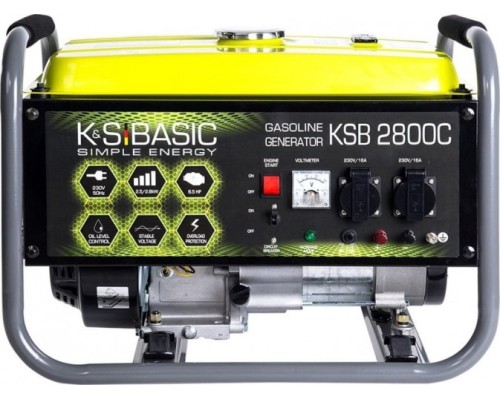 Электростанция бензиновая K&S BASIC KSB 2800C [KSB 2800C]