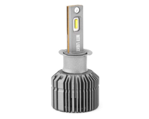 Лампа светодиодная MTF LIGHT серия ALL SEASON LED, H3, 30W, 2500lm, 3000K кулер DV03K3